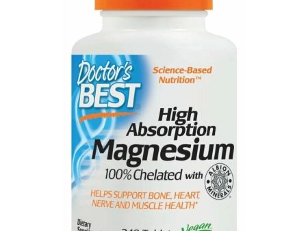 Doctor S Best - High Absorption Magnesium 100 Mg, 240 Tablets Online