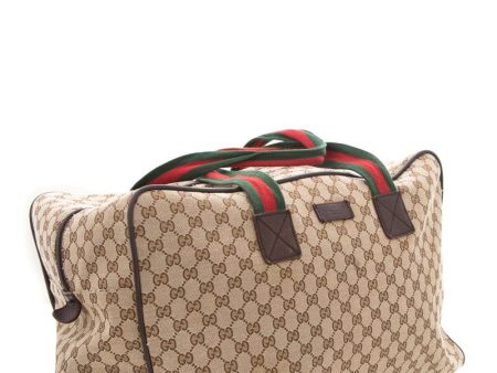 Vintage Gucci Monogram GG Canvas Duffle For Cheap