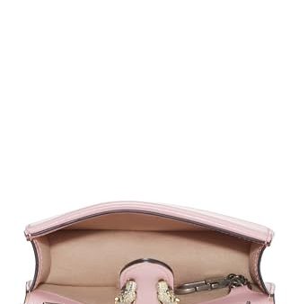 Gucci,  Pink Leather Dionysus Shoulder Bag Super Mini, Multi Online