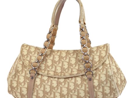 Christian Dior Beige Trotter Romantic Handbag Sale