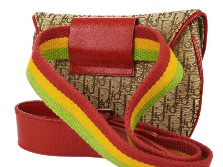 Christian Dior 2004 John Galliano Rasta Saddle Belt Bag #85 Online