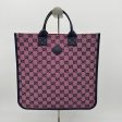 Gucci Monogram Retro Interlocking G Children s Tote - Pink Navy Small Hot on Sale