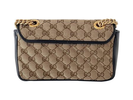 Gucci Mini Marmont GG Canvas Bag Online now