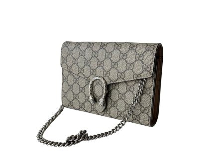 Gucci Dionysus Mini Supreme Chain Wallet For Cheap