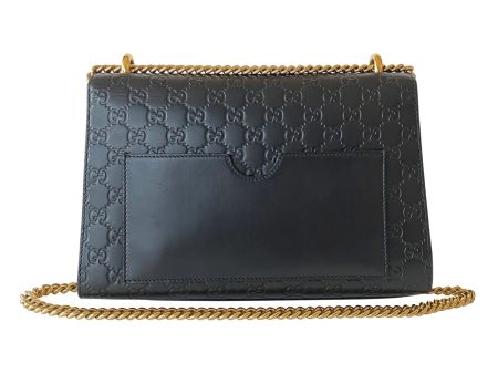 Gucci Guccissima Medium Padlock Shoulder Bag Online now