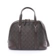 Gucci Nice Micro Guccissima Dark Brown PVC Leather 2-Way Handbag with Shoulder Strap For Discount