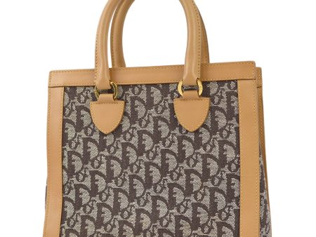 Christian Dior Brown Trotter Tote Handbag For Cheap