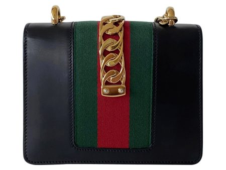 Gucci Sylvie Leather Mini Chain Bag Sale