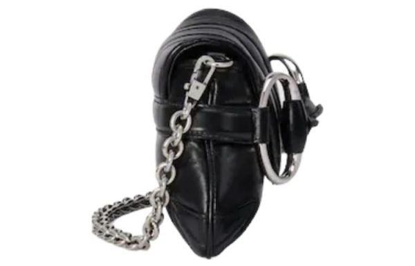 (WMNS) Gucci Horsebit Chain Small Shoulder Bag  Black  764339-AACU1-1000 Sale