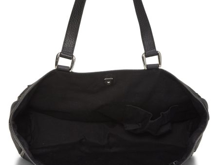 Gucci,  Black GG Nylon Abbey Pocket Tote, Black on Sale