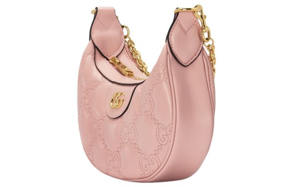 (WMNS) Gucci GG Matelasse Mini Bag  Light Pink  739736-UM8IG-5909 Online Sale