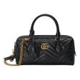 (WMNS) Gucci GG Marmont Small Top Handle Bag  Black  746319-AABZB-1000 For Discount