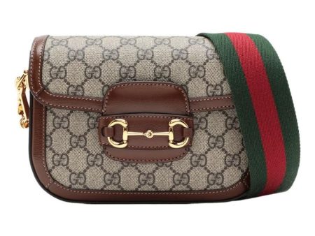 (WMNS) Gucci Horsebit 1955 Retro Shoulder Messenger Bag  Ebony Brown  658574-HUHHG-8565 For Sale