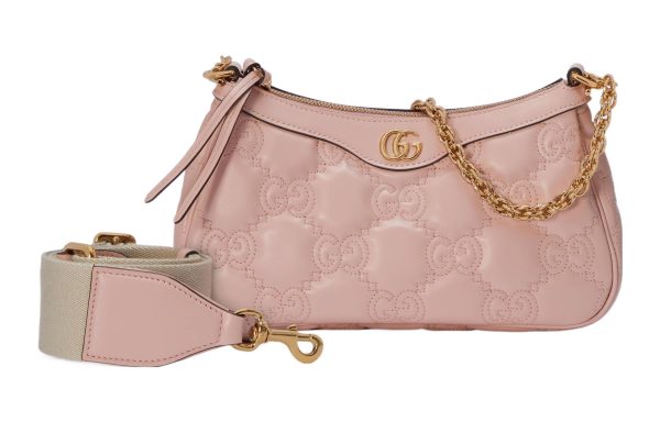 (WMNS) Gucci GG Matelasse Handbag  Light Pink  735049-UM8HG-5941 For Discount