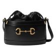 (WMNS) Gucci Horsebit 1955 Drawstring Bucket Bag  Black  602118-1DBLG-1000 For Cheap