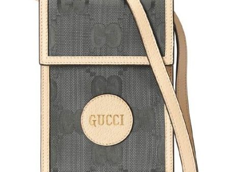 (WMNS) Gucci Logo PatternPrint Off The GridSeries SingleShoulderBag Mini DarkGray 625599-H9HAN-1263 Discount