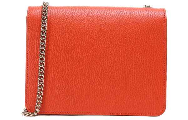 (WMNS) Gucci Leather Organ Crossbody Bag Single Shoulder Bag Orange 510304-CAO0G-7527 Sale