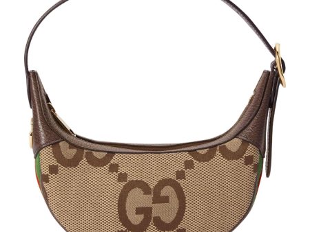 (WMNS) Gucci Ophidia Jumbo GG Mini Bag  Camel Ebony  658551-UKMDG-2570 Hot on Sale