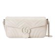 (WMNS) Gucci GG Marmont Matelasse Shoulder Bag  White  734814-DAAAI-9022 Online Hot Sale