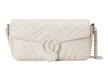 (WMNS) Gucci GG Marmont Matelasse Shoulder Bag  White  734814-DAAAI-9022 Online Hot Sale