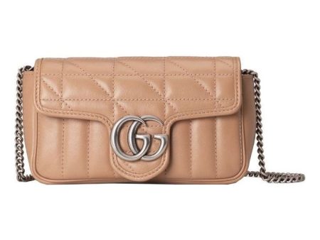 (WMNS) Gucci GG Marmont Super Mini Bag  Camelia  476433-DTD5N-2754 on Sale