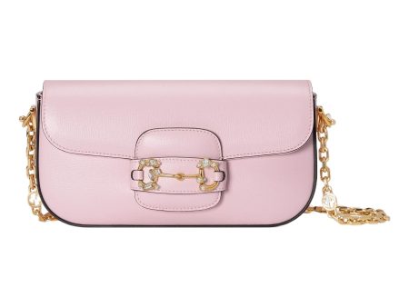 (WMNS) Gucci Horsebit 1955 Small Shoulder Bag  Pink  735178-AACPL-5941 Online Hot Sale