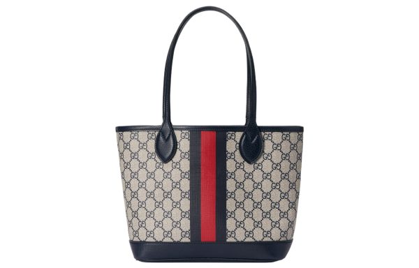 (WMNS) Gucci Ophidia Small Tote Bag  Beige Blue Supreme  726762-2YGAT-8562 For Discount