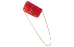 (WMNS) Gucci GG Marmont Matelasse Super Mini Bag  Red  476433-DTDHT-6832 Online Sale