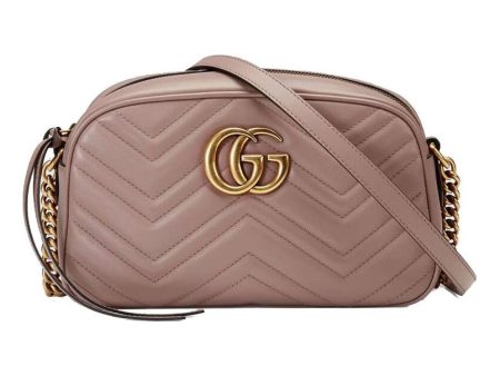 (WMNS) Gucci GG Marmont Small Matelasse Shoulder Bag  Dusty Pink  447632-DTD1T-5729 Sale