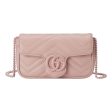 (WMNS) Gucci GG Marmont Super Mini Bag  Light Pink Leather  476433-AACX4-5909 Discount