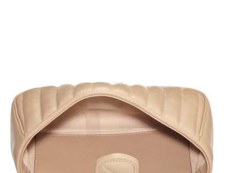 Gucci,  Beige Leather GG Marmont Shoulder Bag, Beige Discount