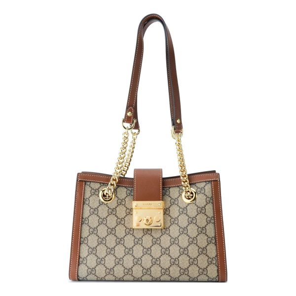 (WMNS) Gucci Padlock GG Bag Small-Size Brown 498156-KHNKG-8534 Discount