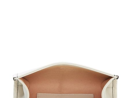 Gucci,  White Leather Web Rajah Shoulder Bag Mini, White Online Hot Sale