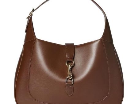 (WMNS) Gucci Jackie Medium Shoulder Bag  Brown  782879-AADDX-2246 Online Sale