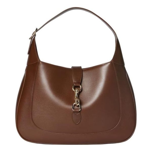 (WMNS) Gucci Jackie Medium Shoulder Bag  Brown  782879-AADDX-2246 Online Sale