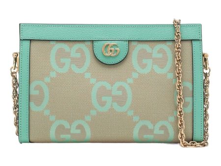 (WMNS) Gucci Ophidia Jumbo GG Small Shoulder Bag  Beige Green Mint  503877-UKMBG-9549 Discount