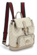 Gucci,  Beige GG Supreme Canvas Interlocking GG Backpack, Beige Online