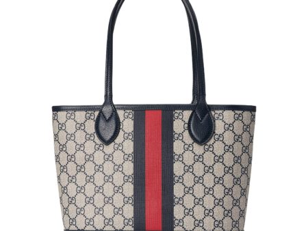 (WMNS) Gucci Ophidia Small Tote Bag  Beige Blue Supreme  726762-2YGAT-8562 For Discount