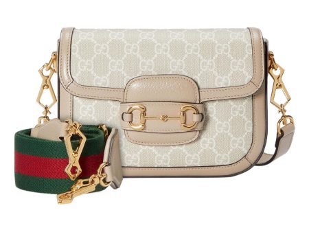 (WMNS) Gucci Horsebit 1955 GG Mini Bag  Beige White  658574-UULAG-9682 Sale