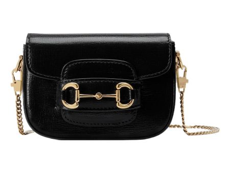 (WMNS) Gucci Horsebit 1955 Super Mini Bag  Black  760253-AAA7G-1000 Fashion