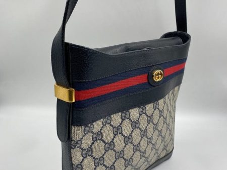 Vintage Gucci Monogram Canvas Bag For Sale