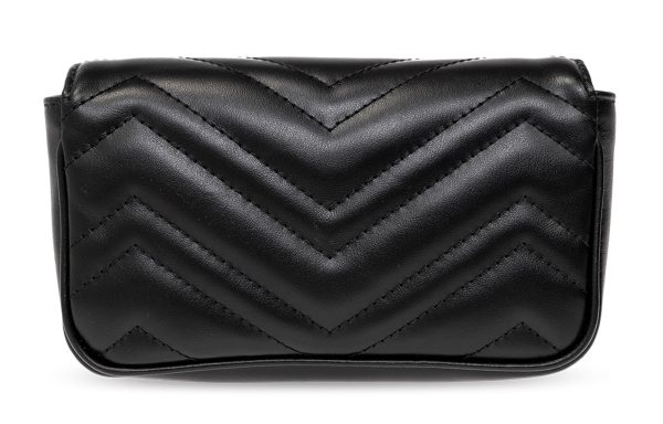 (WMNS) Gucci GG Marmont Matelasse Super Mini Bag  Black  476433-AABZK-1000 For Discount