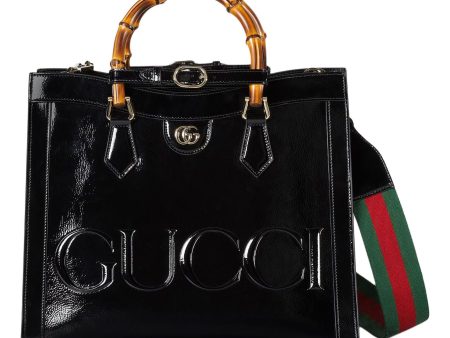 (WMNS) Gucci Diana Medium Tote Bag  Black Leather  678842-AADJQ-1060 For Cheap