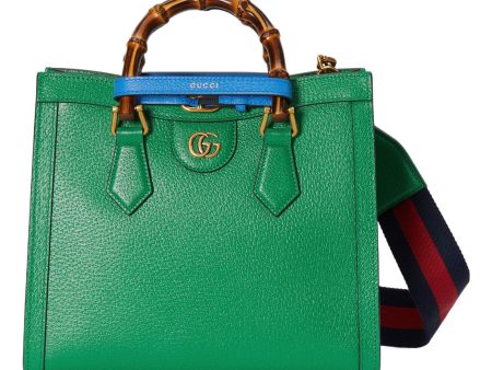 (WMNS) Gucci Diana Small Tote Bag  Green  702721-U3ZDT-3760 Fashion