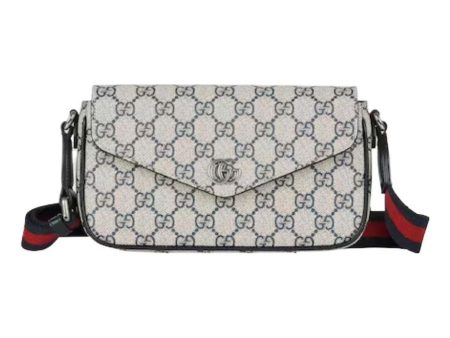 (WMNS) Gucci Ophidia Mini Bag  Beige Grey  764961-FACU3-4047 Online Hot Sale