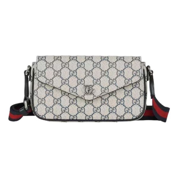 (WMNS) Gucci Ophidia Mini Bag  Beige Grey  764961-FACU3-4047 Online Hot Sale