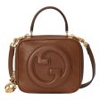 (WMNS) Gucci Blondie Top Handle Bag  Brown  744434-1IV0G-2535 on Sale