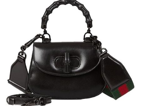 (WMNS) Gucci Bamboo 1947 Mini Top Handle Bag  Black  686864-10ODP-1060 Cheap