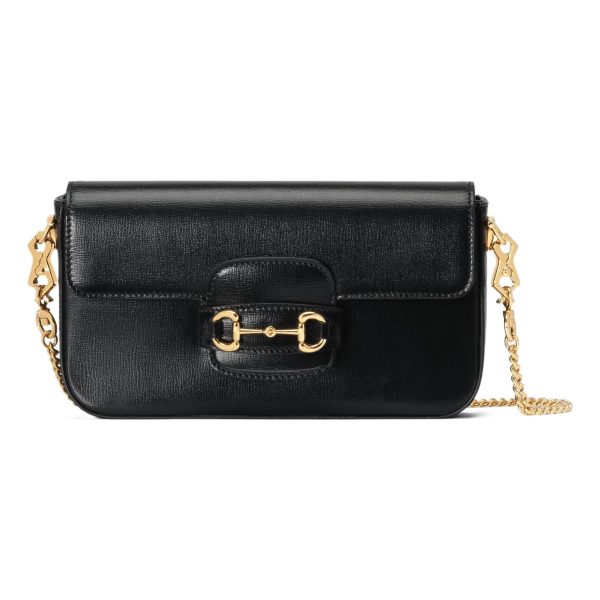 (WMNS) Gucci Horsebit 1955 Mini Bag  Black  752002-1DB0G-1000 Online