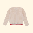 Gucci Unisex-Child Cable Knit Sweater, Brand New Fashion